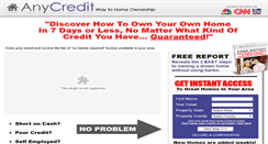 Desktop Screenshot of anycreditokay.com